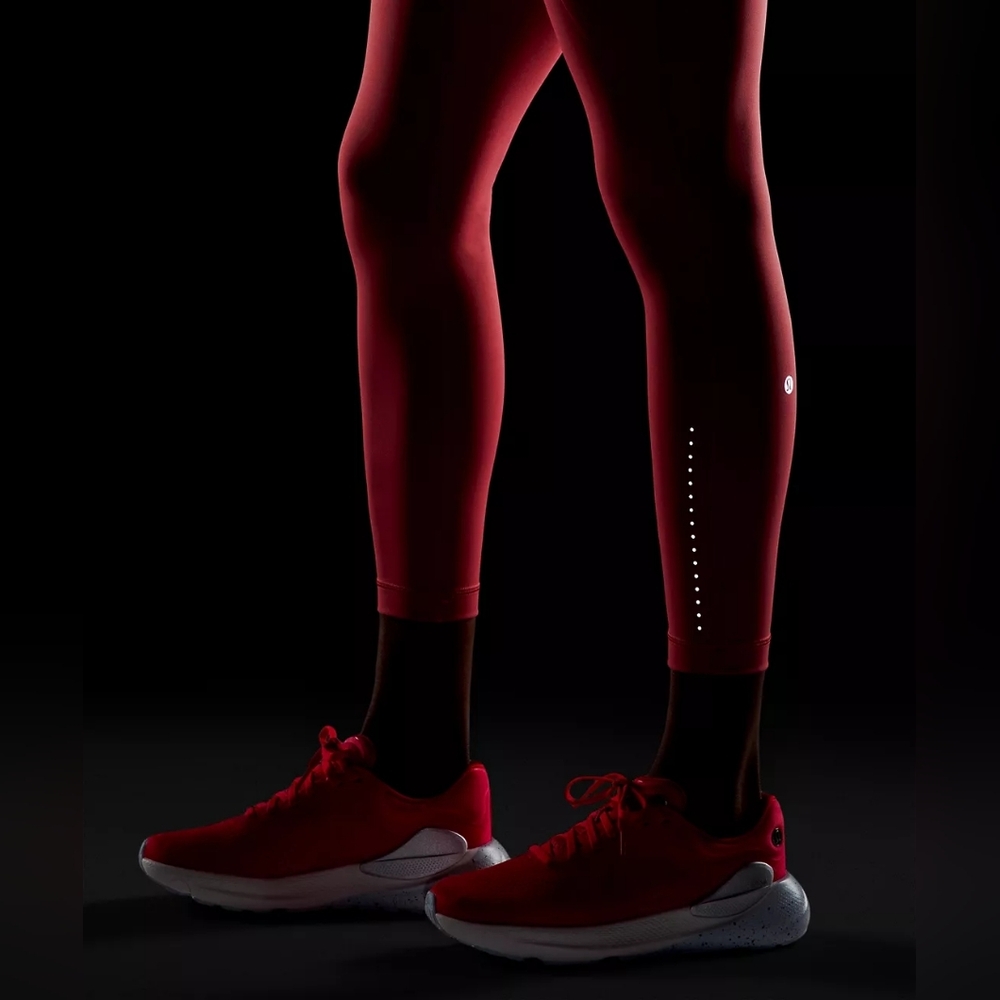 NWT Lululemon Athletica Swift Speed High Rise  25" Desert Red Size4 With Bag - Picture 8 of 9